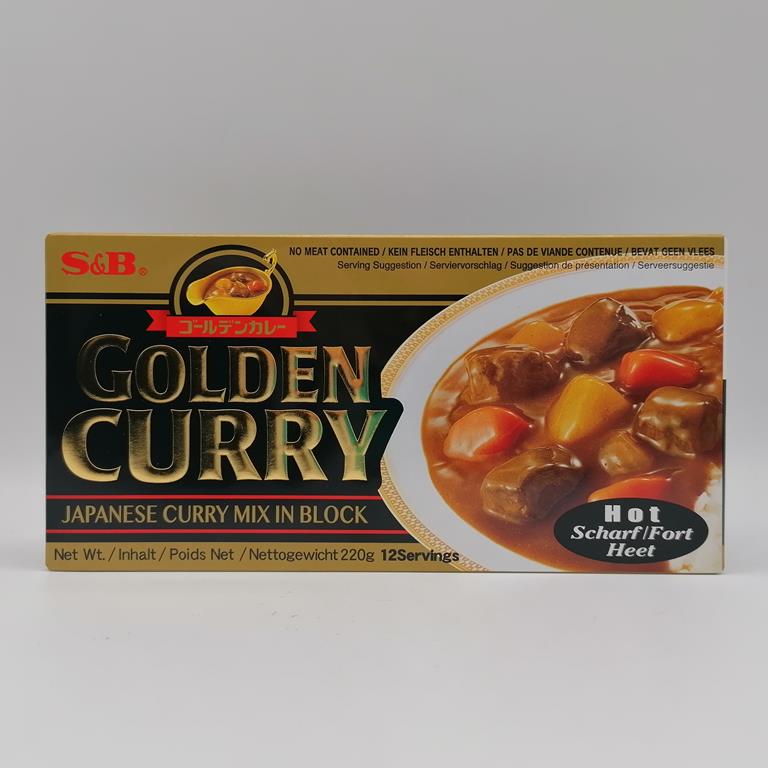 S&B Golden Curry Hot 92g - NikanKitchen (日韓台所)