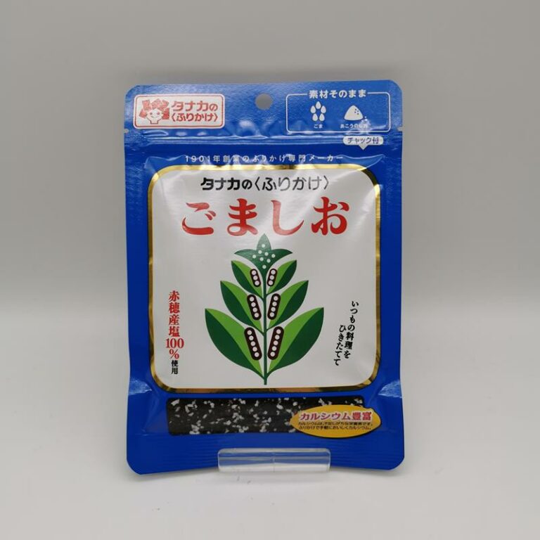 Gomashio - semi di sesamo nero con sale 46gr