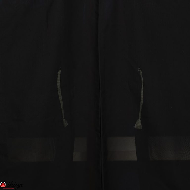 Haori da donna estivo in seta "sha" nera
