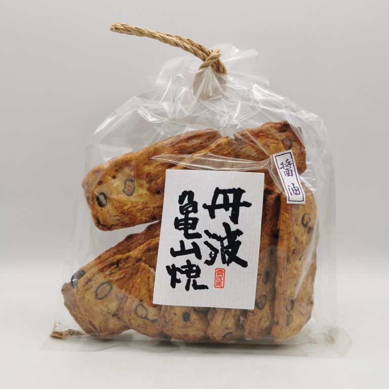 Tanba Kameyama-yaki (Cracker di riso croccanti alla salsa di soia) 50gr