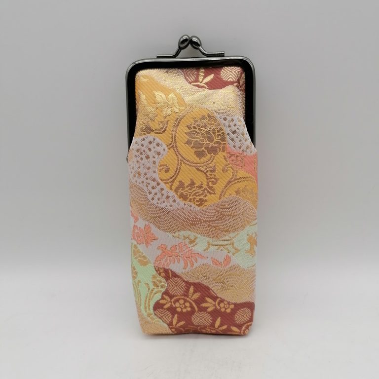 Custodia per occhiali artigianale da Kyoto - Multicolor con motivi tradizionali