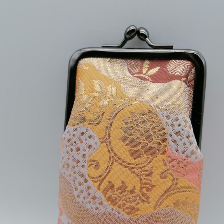 Custodia per occhiali artigianale da Kyoto - Multicolor con motivi tradizionali