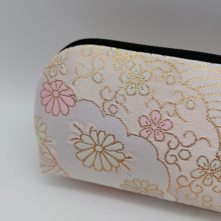 Portaocchiali giapponese artigianale con zip – Kamiya Craft Kyoto