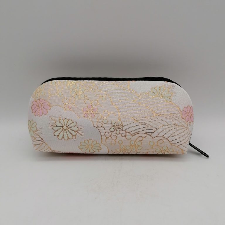 Portaocchiali giapponese artigianale con zip – Kamiya Craft Kyoto