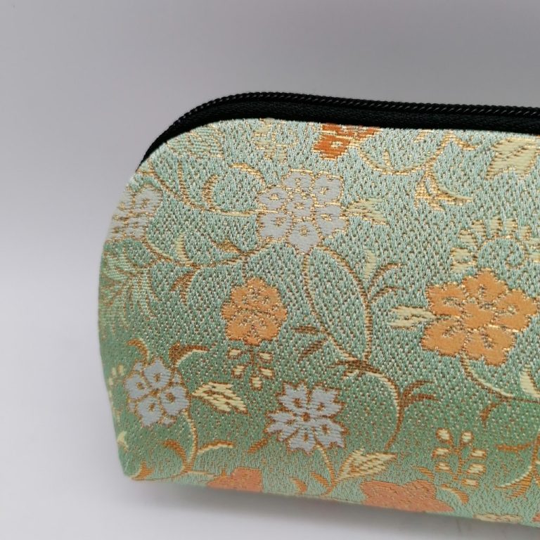 Portaocchiali giapponese artigianale con zip – Kamiya Craft Kyoto