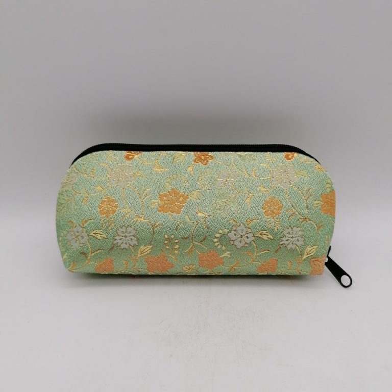 Portaocchiali giapponese artigianale con zip – Kamiya Craft Kyoto