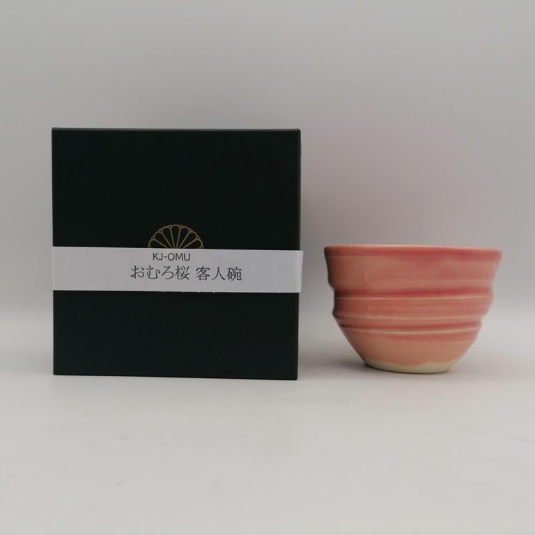 Tazza in ceramica artigianale da Kyoto "Ninshu Omuro Cherry"
