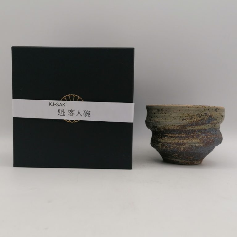Tazza in ceramica artigianale da Kyoto "Ninshu Sakigake"