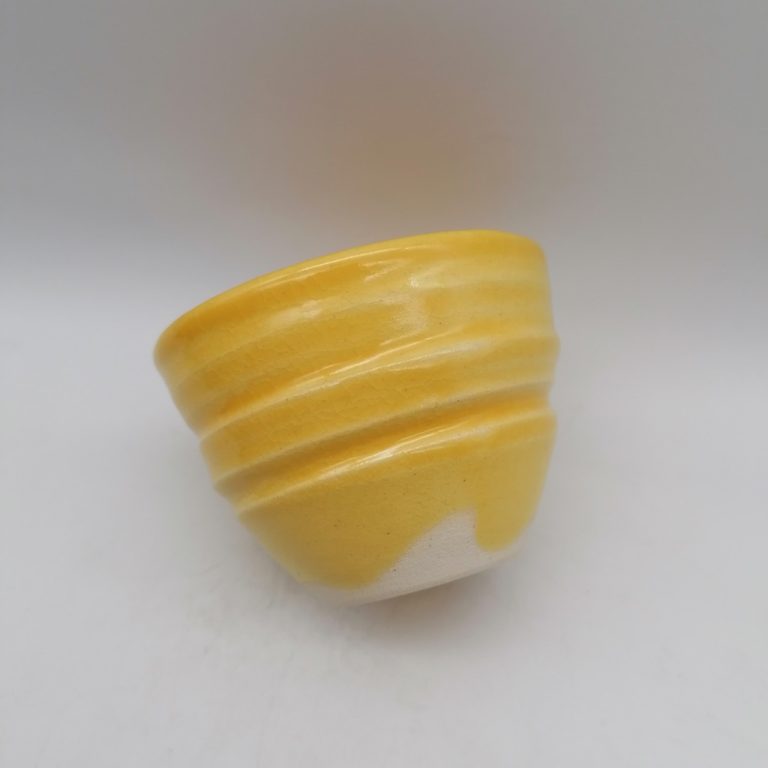 Tazza in ceramica artigianale da Kyoto "Ninshu Yuzu"