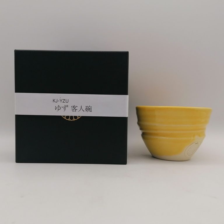 Tazza in ceramica artigianale da Kyoto "Ninshu Yuzu"