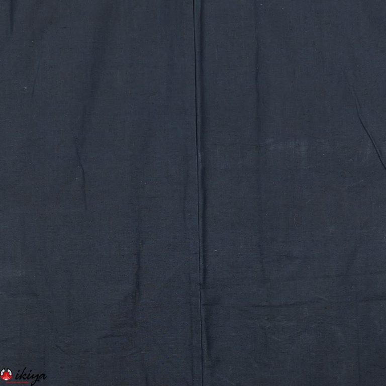 Haori da uomo in seta grezza blu con veduta di Amanohashidate