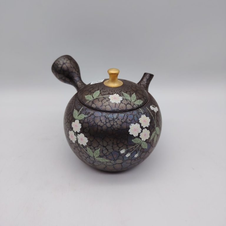 Kyusu "Sakura Tenmoku" del Maestro Shoryu - 290ml