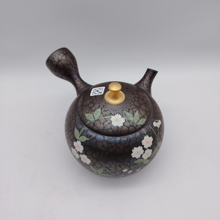Kyusu "Sakura Tenmoku" del Maestro Shoryu - 290ml