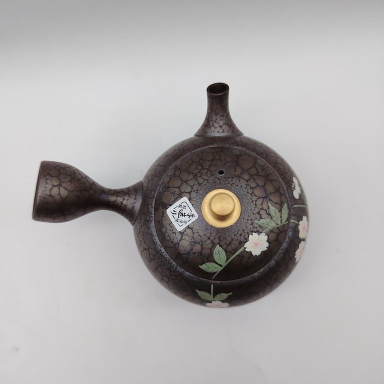 Kyusu "Sakura Tenmoku" del Maestro Shoryu - 290ml