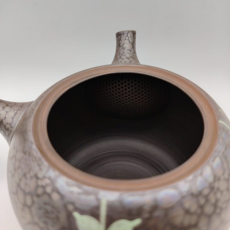 Kyusu "Sakura Tenmoku" del Maestro Shoryu - 290ml
