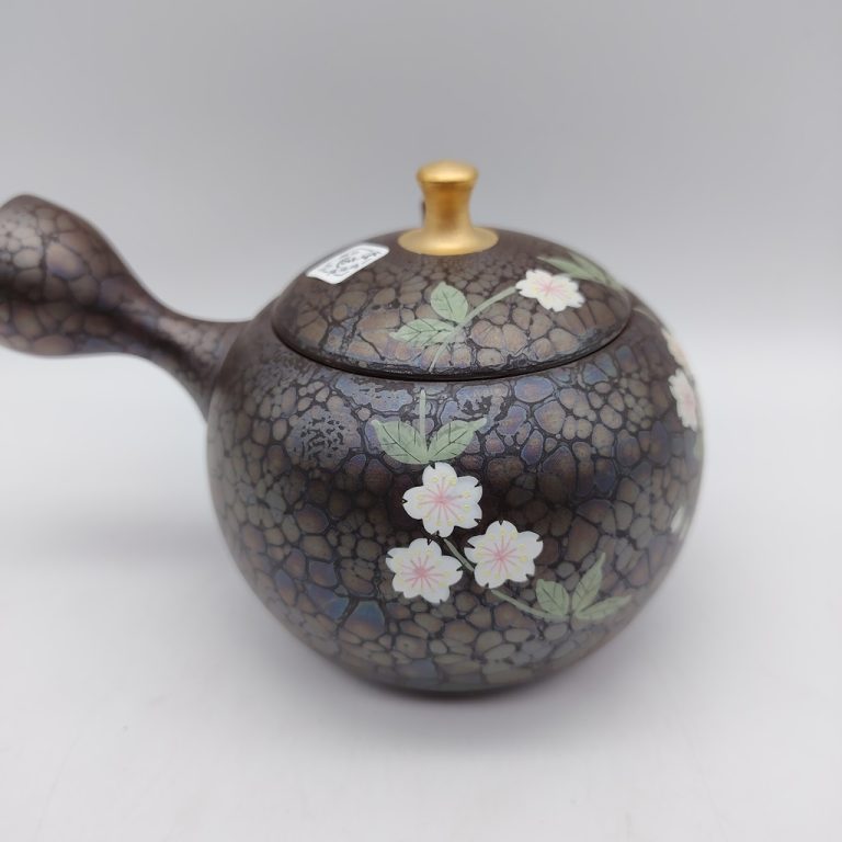 Kyusu "Sakura Tenmoku" del Maestro Shoryu - 290ml