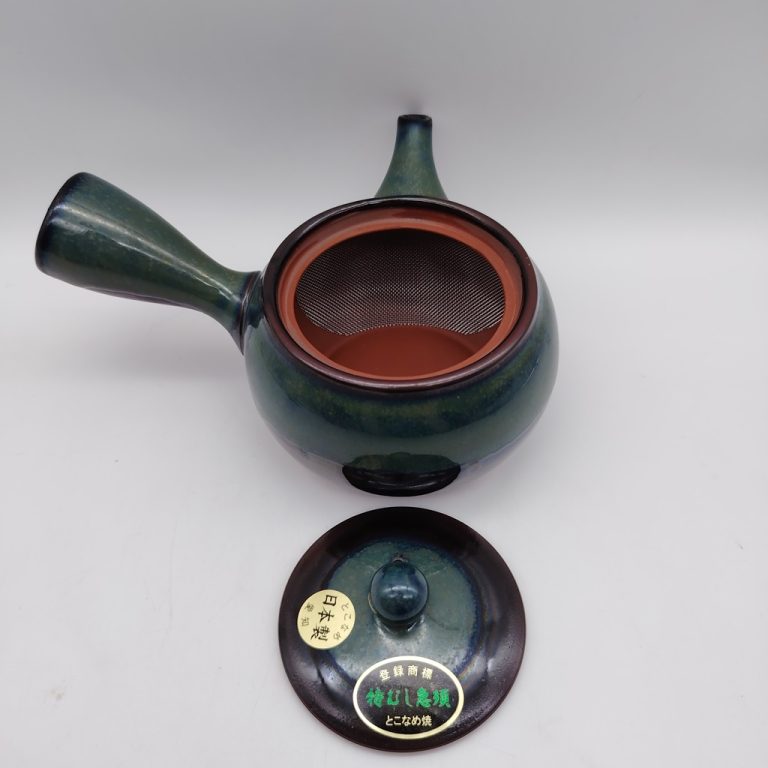 Kyusu in ceramica blu - 350ml