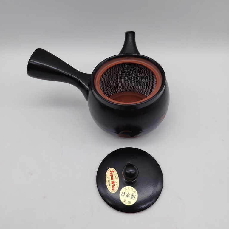 Kyusu nera con gattini - 270ml
