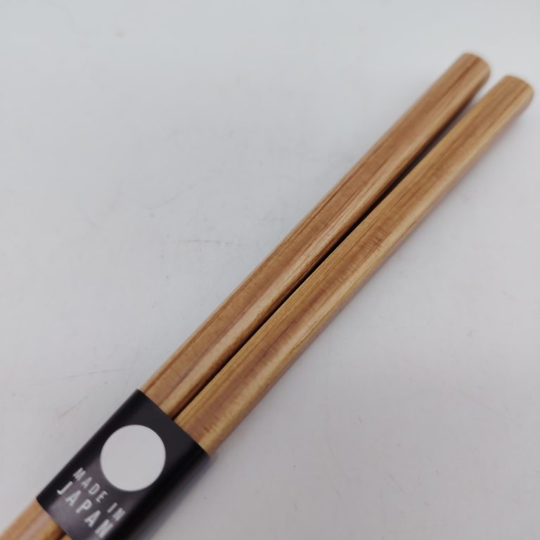 Hashi, bacchette giapponesi in bambù chiaro 23cm