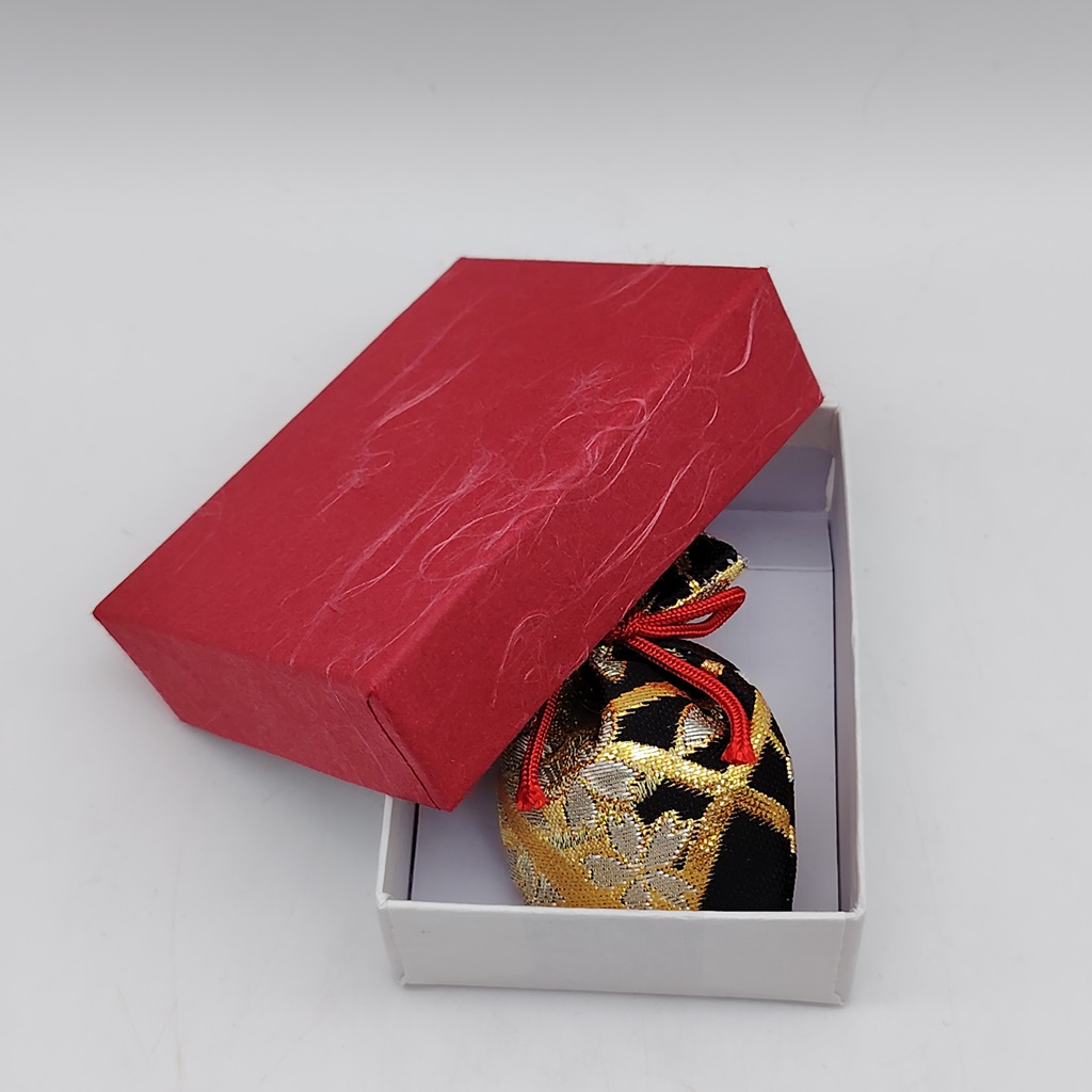 Sacchettino profumato da Kyoto "Nioi Bukuro" - nero/oro con sakura