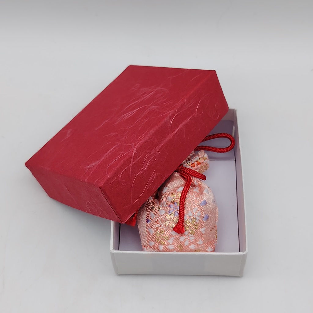 Sacchettino profumato da Kyoto "Nioi Bukuro" - rosa con sakura e coniglietti