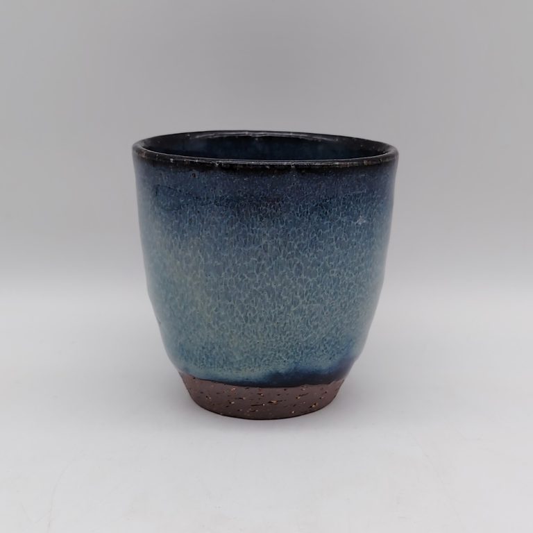 Tazza in ceramica Hagi-yaki artigianale del Maestro Seigan Yamane