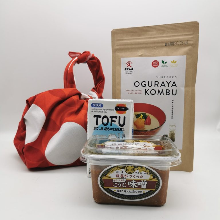 Box Natale zuppa di miso con furoshiki speciale