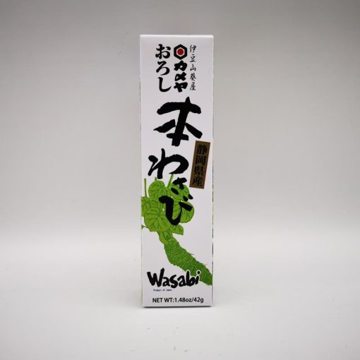 Puro wasabi in pasta Kameya Foods, 42g, con testo giapponese