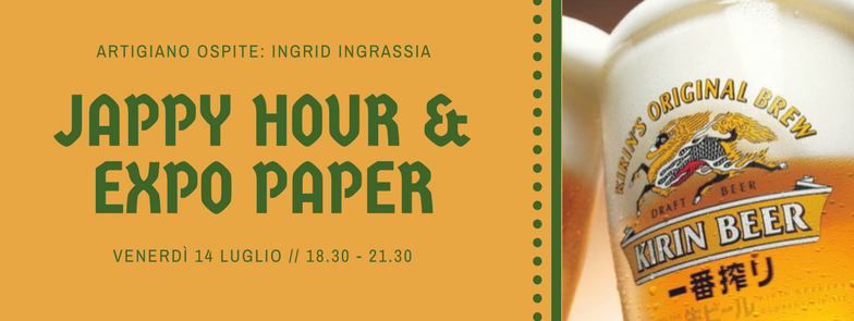 JAPPY HOUR & EXPO PAPER CON TANABATA 14 LUGLIO