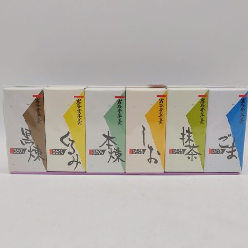 Assortimento di Yokan Kaishindo – 6 gusti tradizionali, 210g