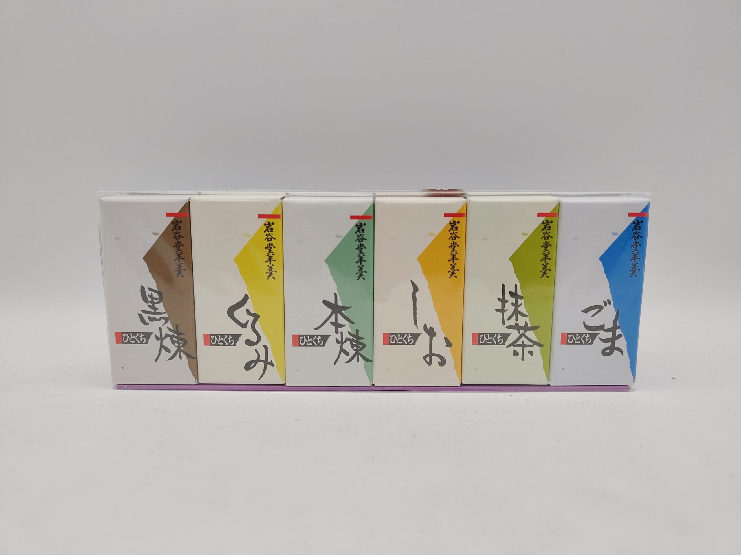 Assortimento di Yokan Kaishindo – 6 gusti tradizionali, 210g