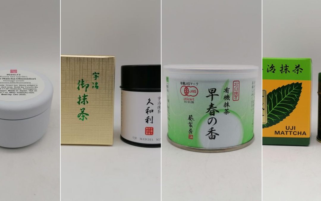 NOVITA’ dal Giappone: riassortimento di matcha – Marzo 2025