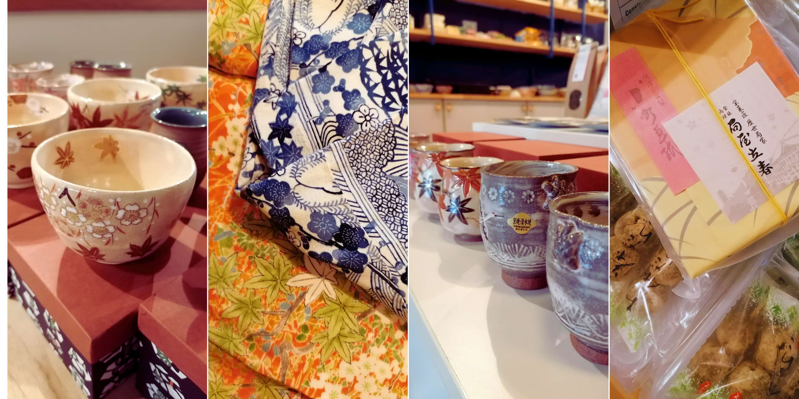 Novità per Natale: kimono, ceramiche e dolcetti giapponesi da Kyoto | dicembre 2024