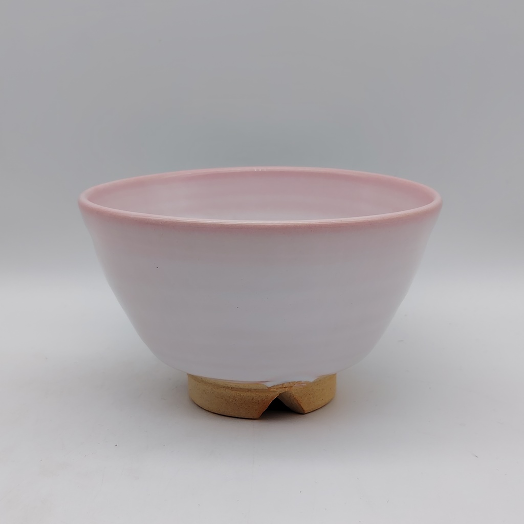 Chawan Hagi-yaki rosa del Maestro Seigan Yamane var. 2