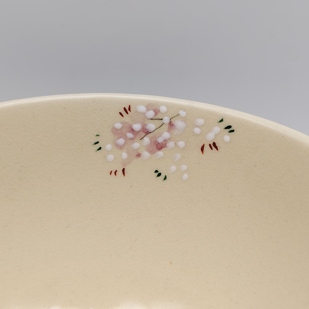 Chawan in ceramica Kyoyaki "Monte Fuji e Sakura" - immagine 5