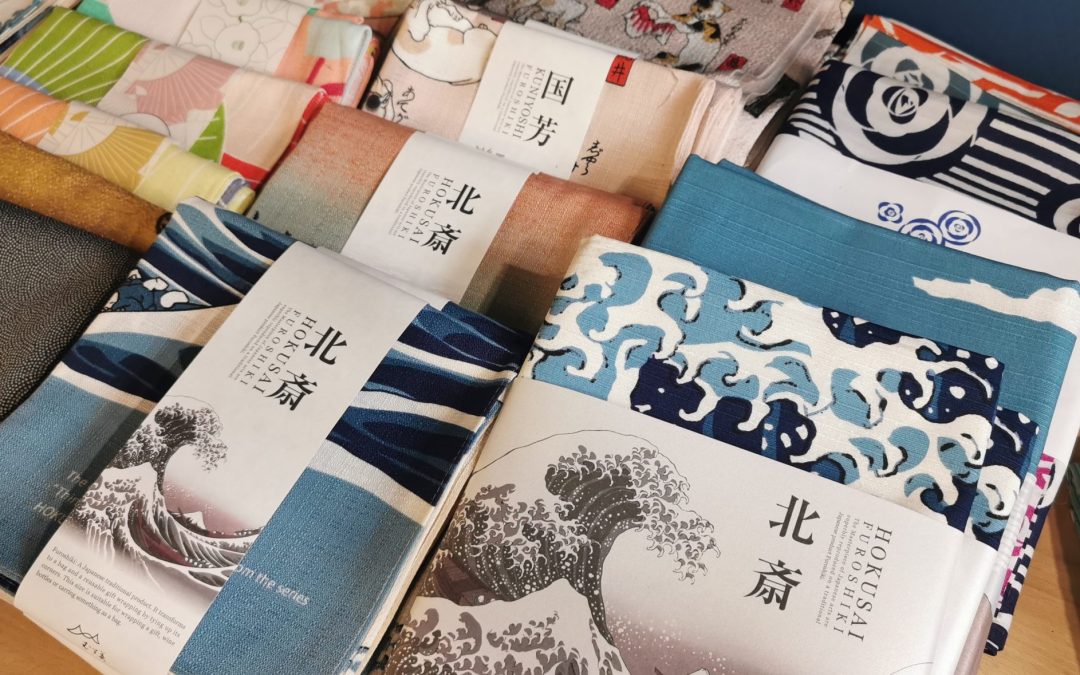 Furoshiki giapponesi: nuove fantasie ukiyo-e e un’imperdibile novità | luglio 2025
