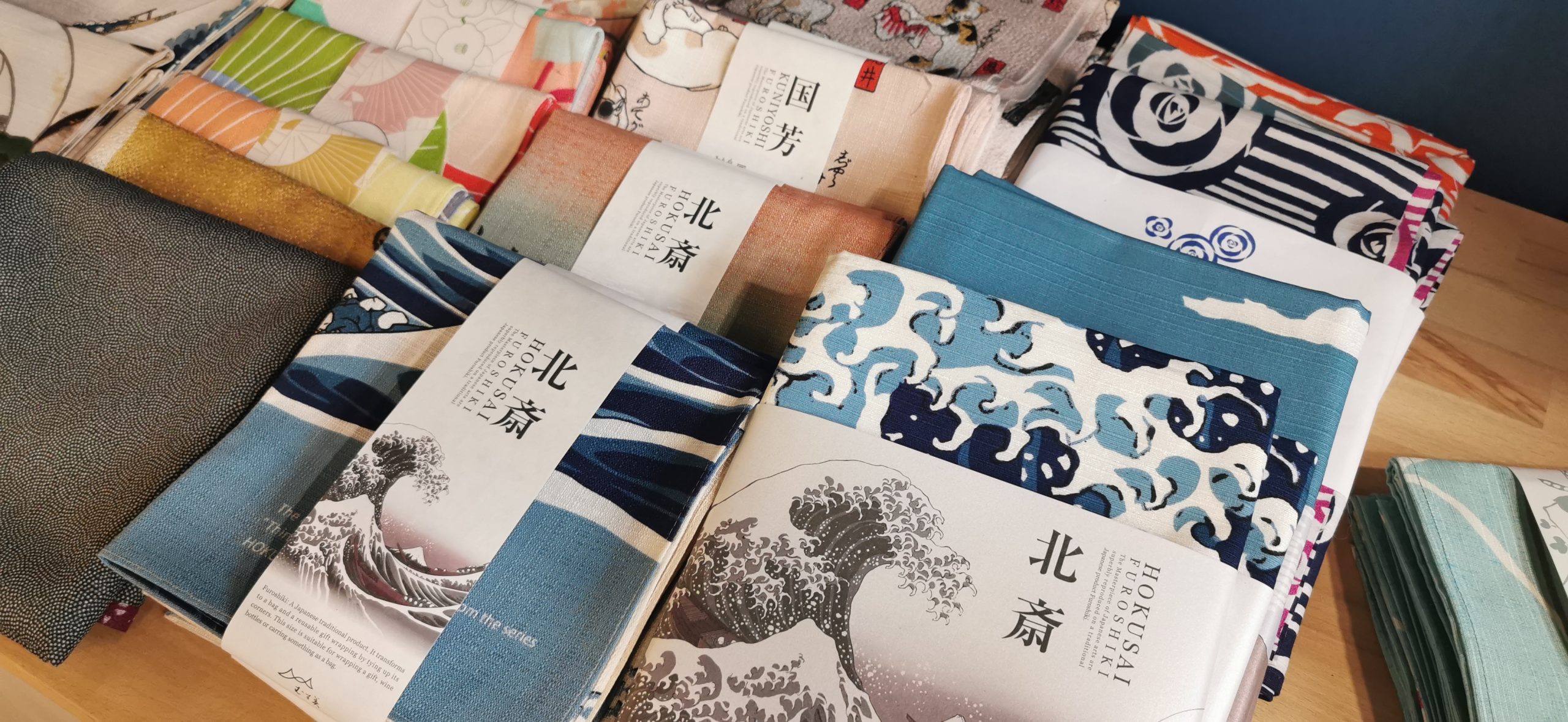 Furoshiki giapponesi: nuove fantasie ukiyo-e e un’imperdibile novità | luglio 2025