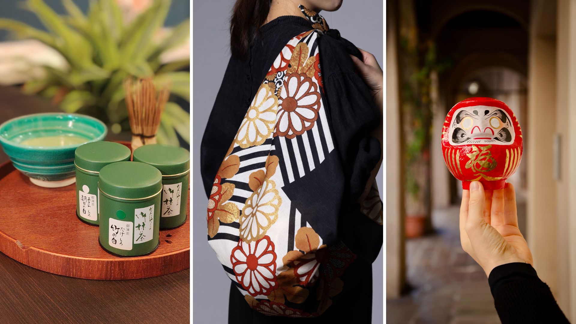 Gennaio 2026 da Ikiya: Furoshiki d’autore, daruma, ceramiche di Mino e matcha in preordine
