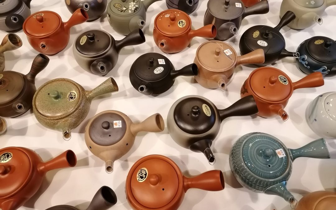 Novità per gli amanti del tè: ecco le teiere kyusu da Tokoname!