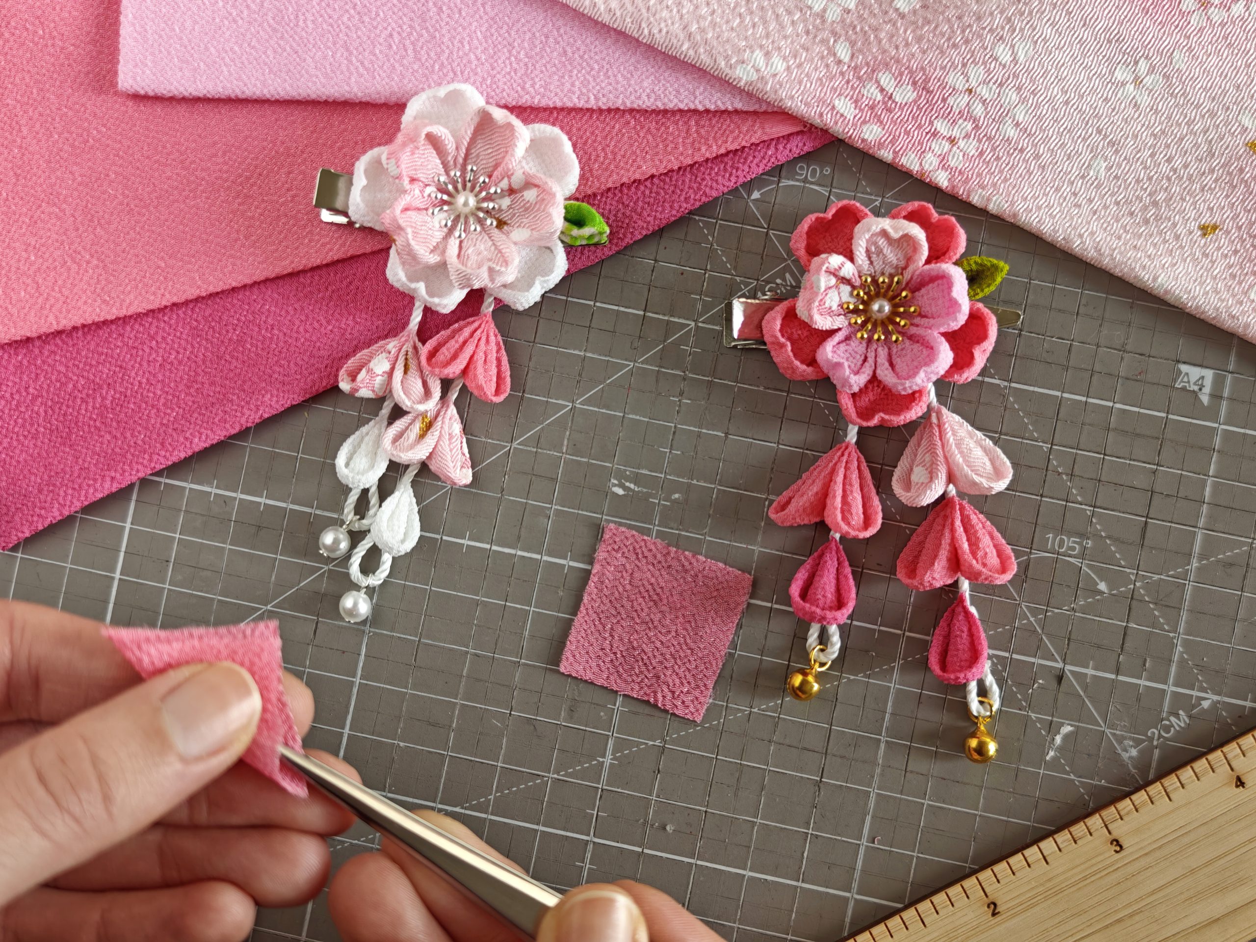 Laboratorio di tsumami zaiku primaverile: i sakura | Sabato 18 aprile 2026 alle 10.30