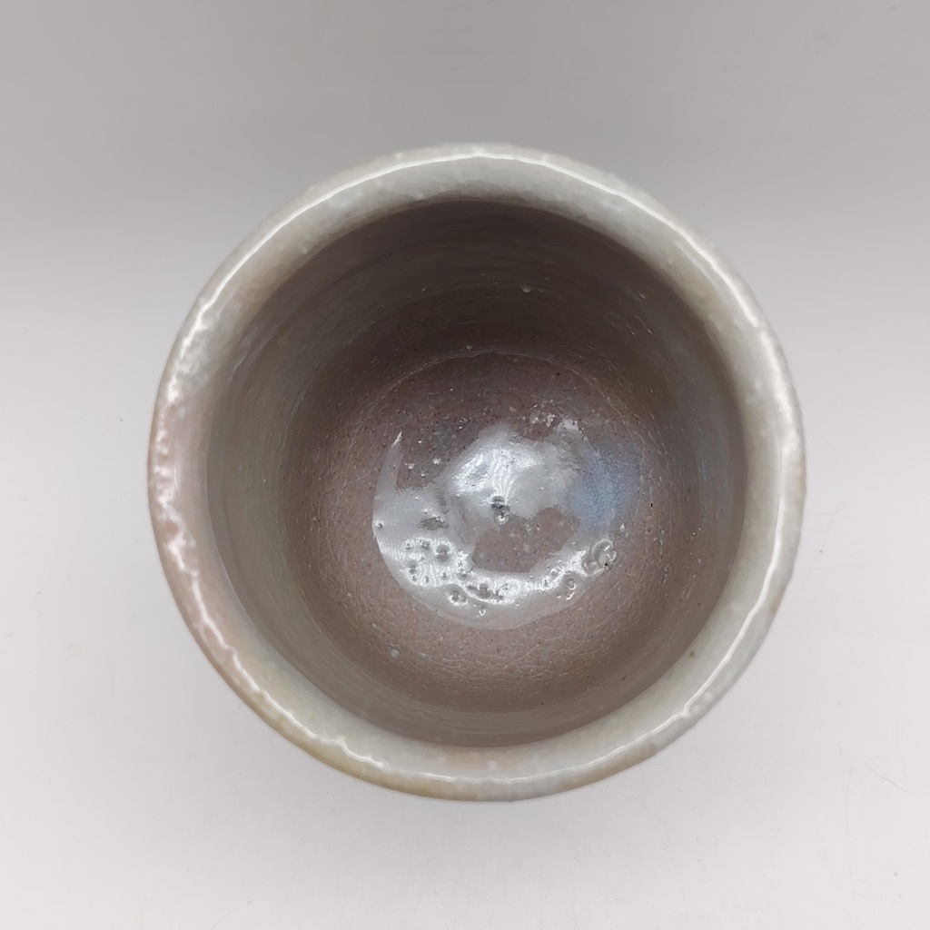 Tazza in ceramica Hagi-yaki artigianale n.08 - immagine 4