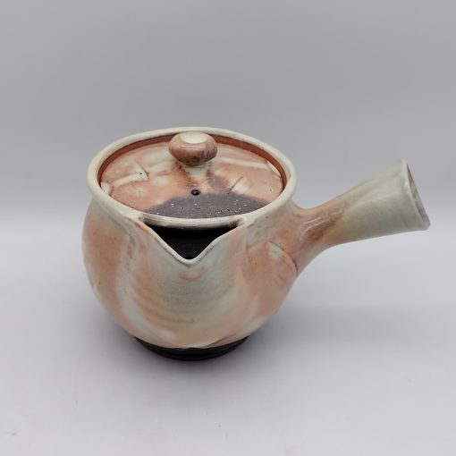 Teiera in ceramica di Hagi del Maestro Yuuka Matsuo - 630ml