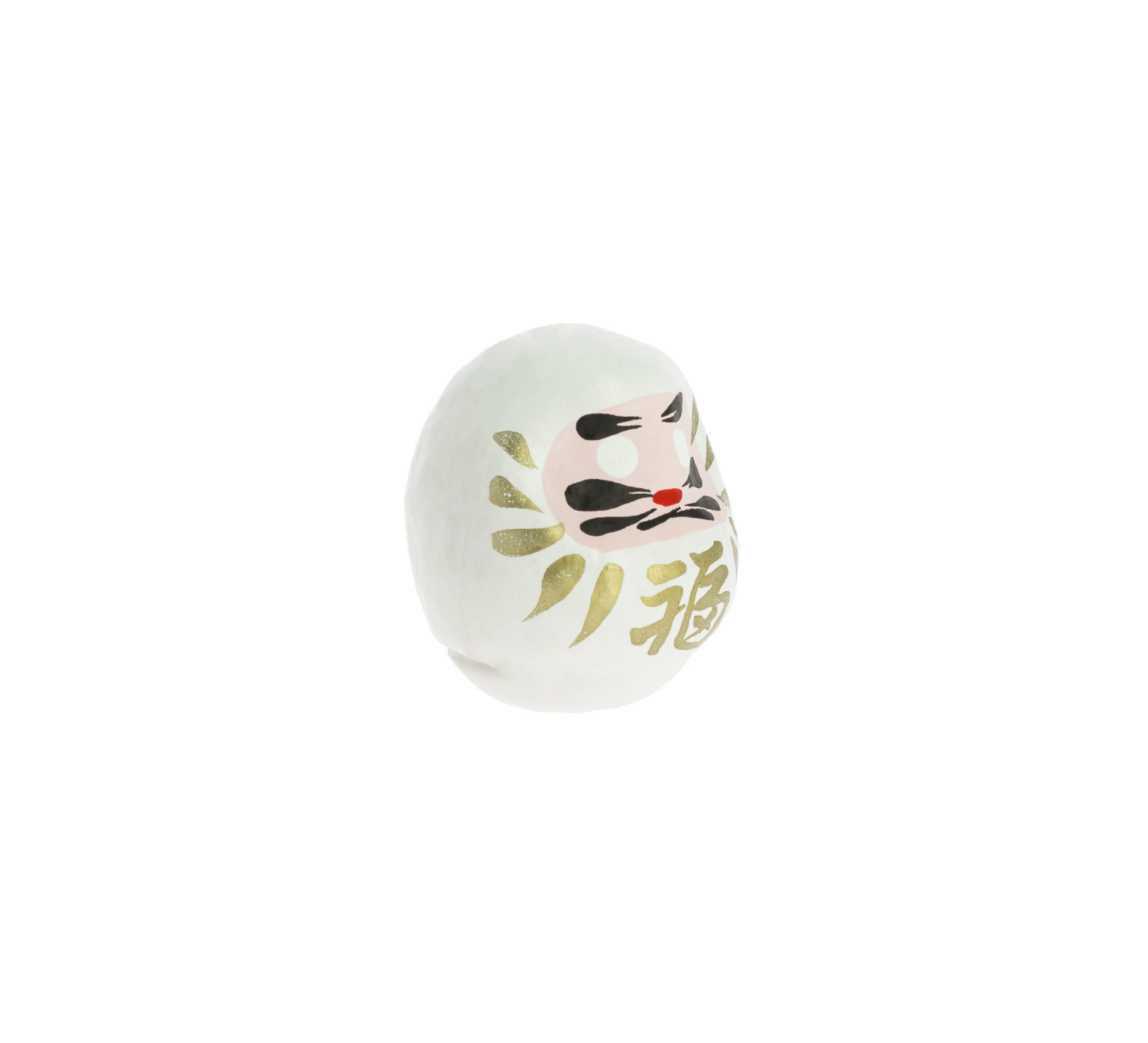 Daruma bianco 4,5cm - immagine 3