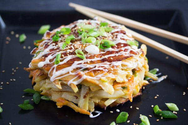 Kit Okonomiyaki - farina Otafuku, salsa, katsuobushi e maionese Kewpie