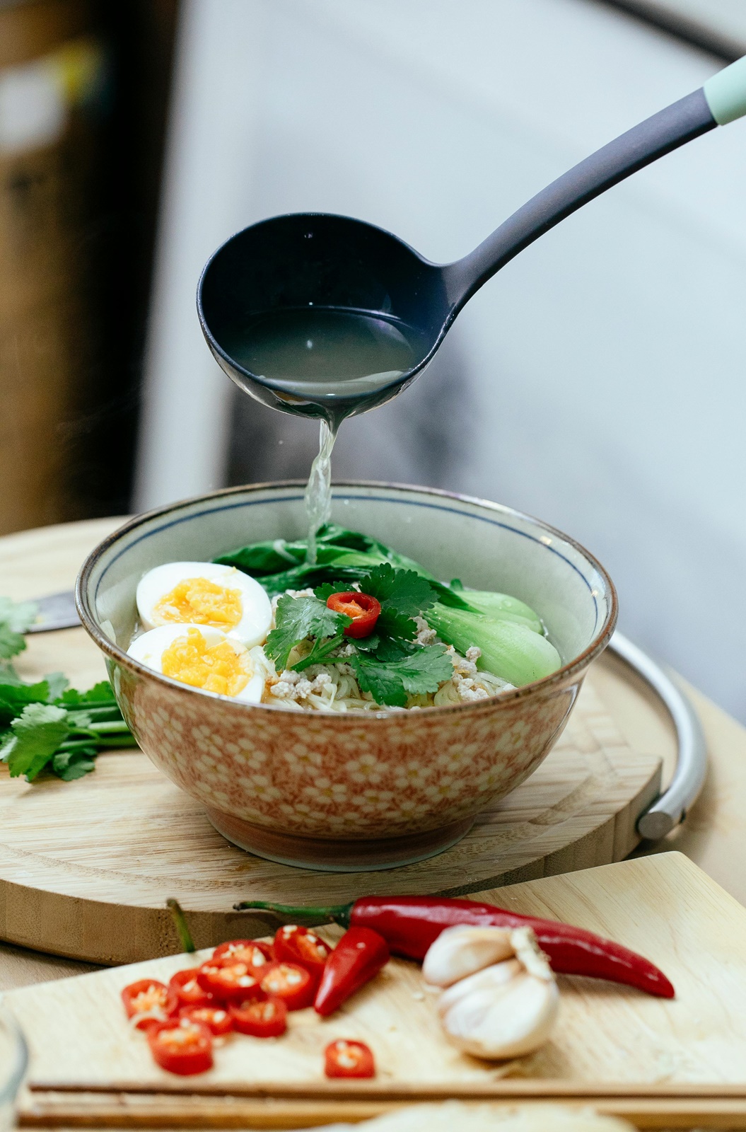 Ramen vegetariano piccante