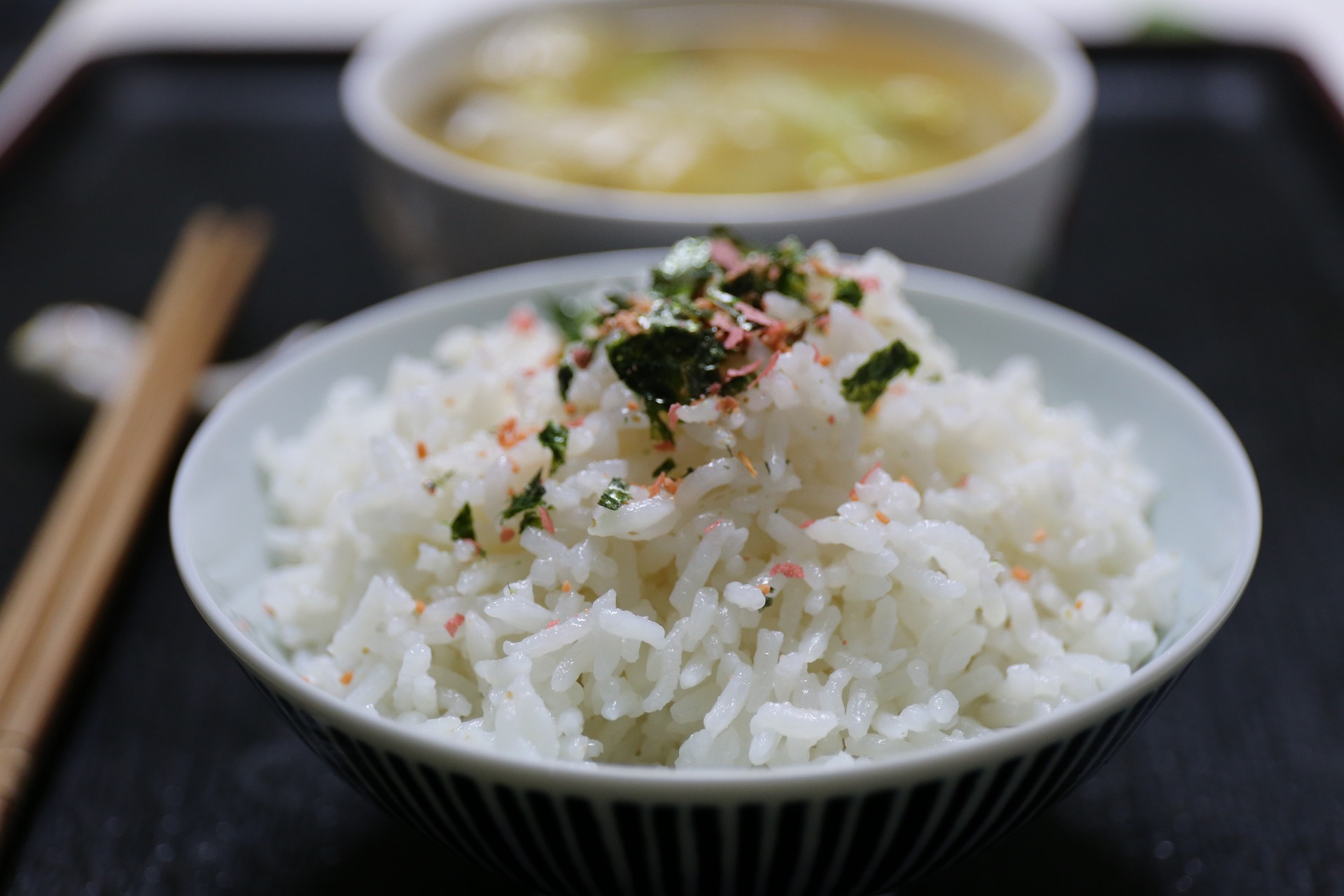 Degustazione di prodotti gourmet giapponesi: riso, furikake e miso | sabato 18 maggio alle 10.30